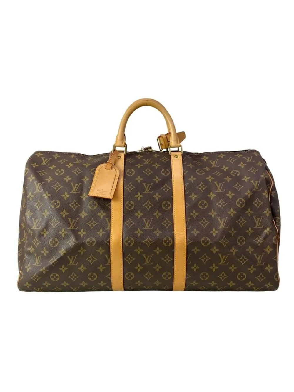 Louis Vuitton Boston Bag Monogram Keepall 55